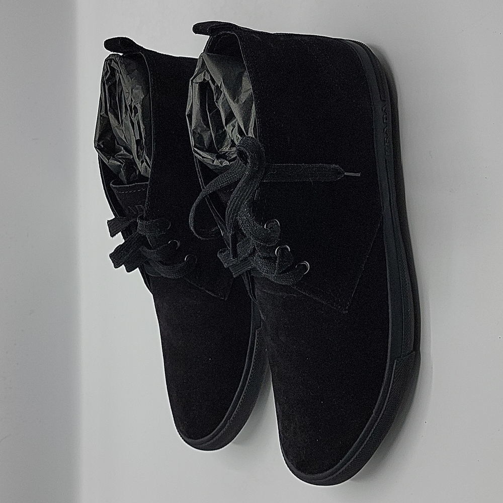 Prada Sport Suede Chukka Boots